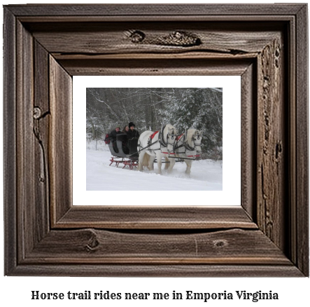 horse trail rides near me in Emporia, Virginia